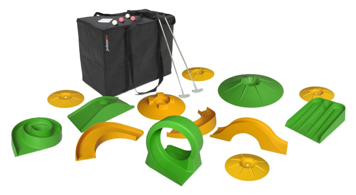 Minigolf set