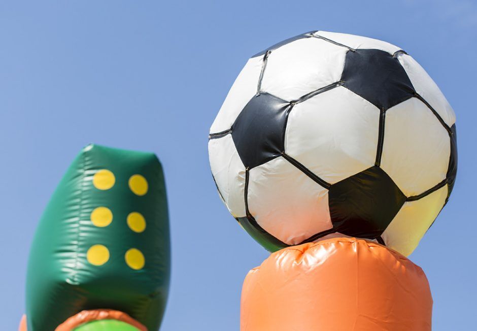 Voetbal Run 17 meter