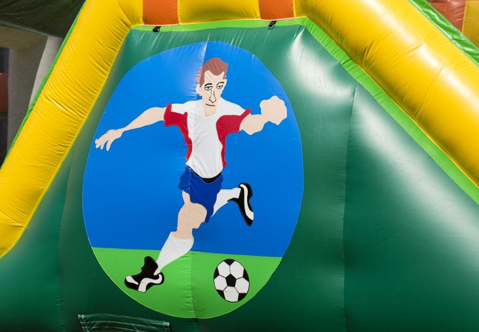 Voetbal Run 17 meter