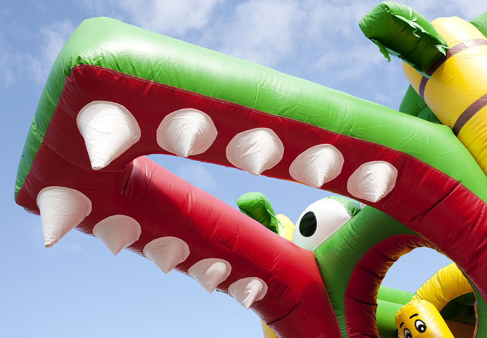 Springkussen multiplay Krokodil