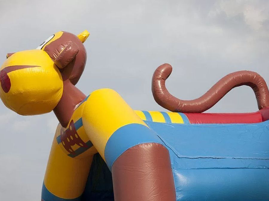 Springkussen Aap (overdekt)