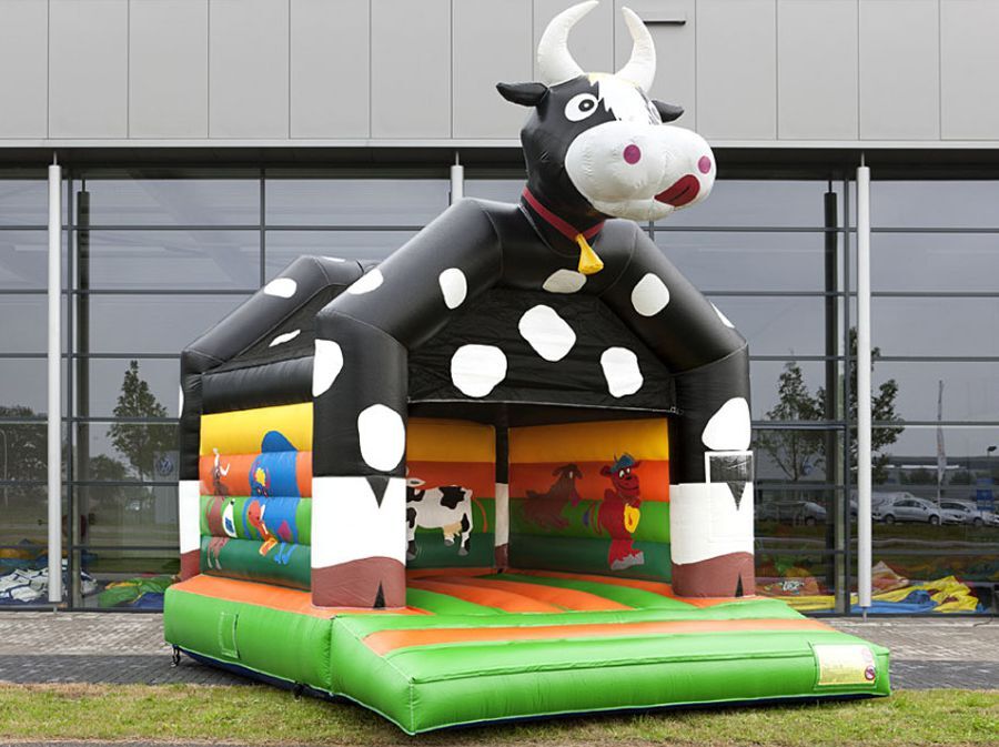 Springkussen Koe (overdekt)