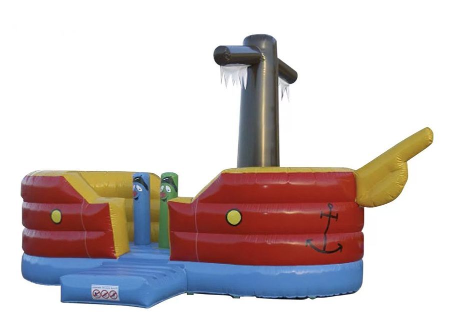 Springkussen Piratenbootje