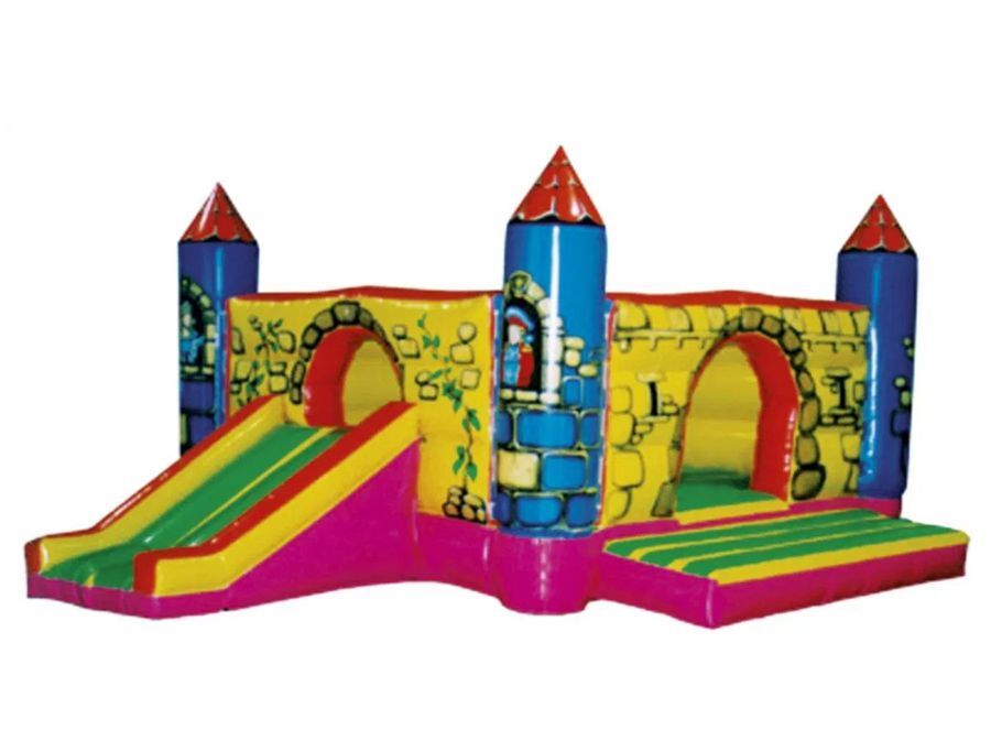 Springkussen Sprookjeskasteel | met glijbaan