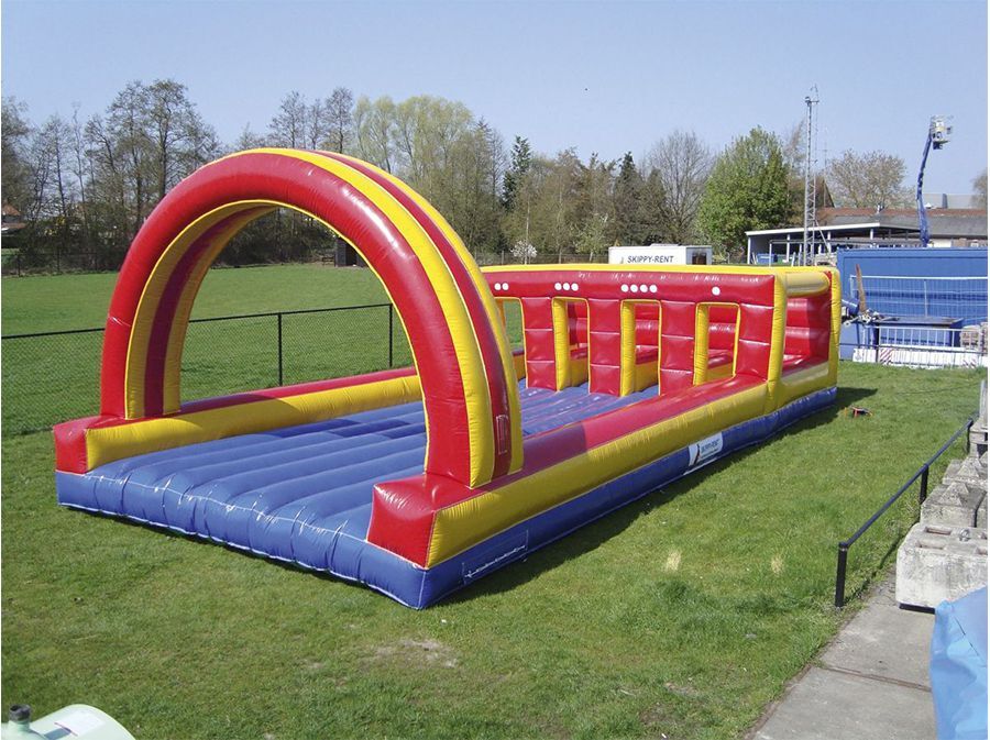 Levend sjoelen met opblaasbare bodem