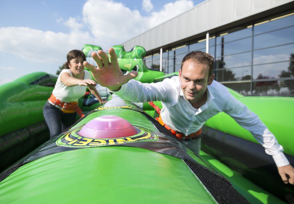 Interactieve Bungee Run