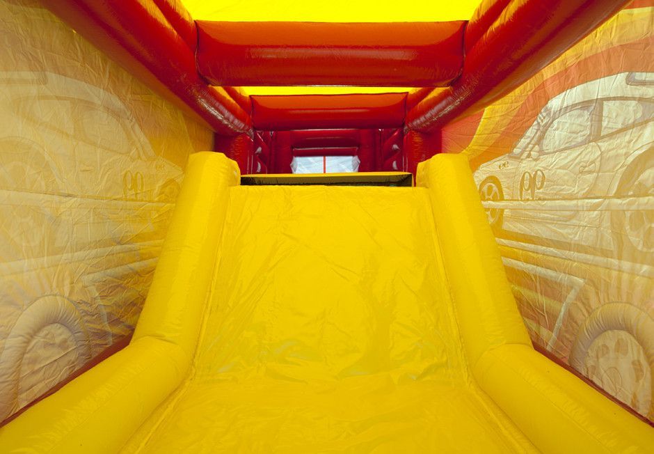 Vrachtwagen hindernisbaan 14 meter