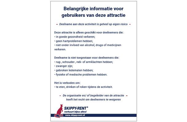 Veiligheidsvoorschriften Attracties