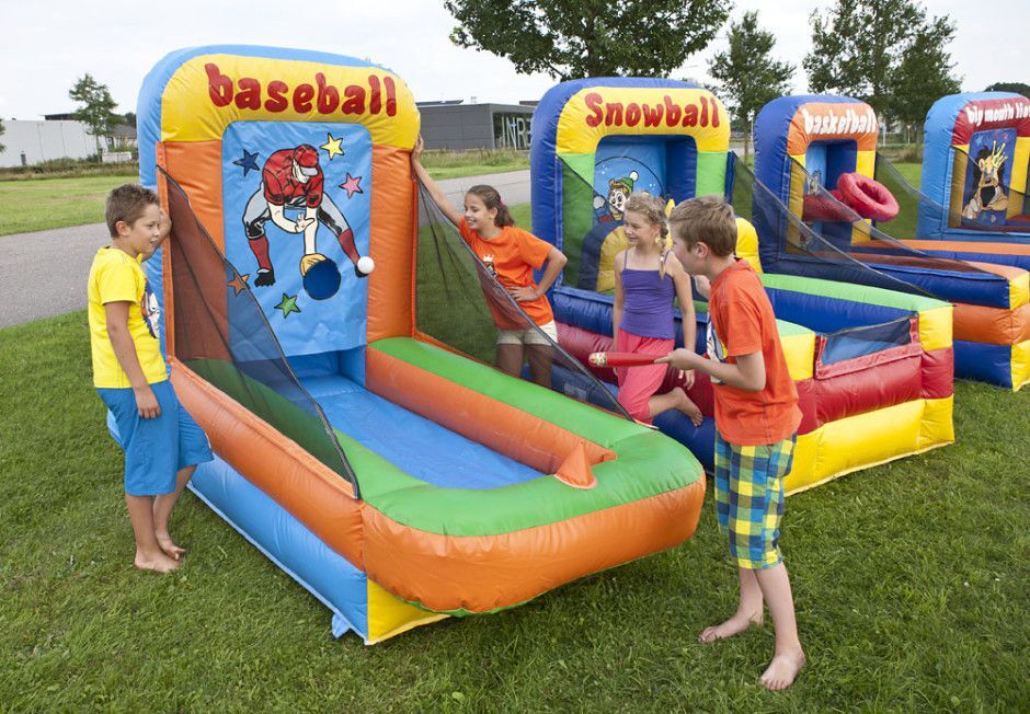 Opblaasbare Kinderspelen set van 4 stuks