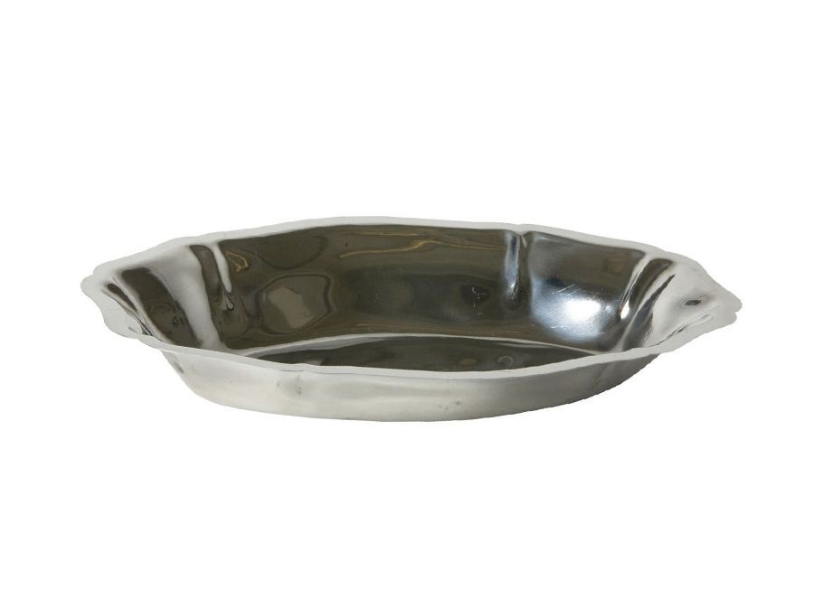 Broodschaal RVS ovaal 30 cm