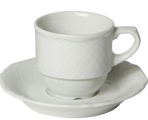 Espressokop, schotel en lepel Classic