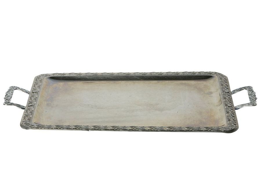 Hapjesschaal RVS 40 x 30 cm