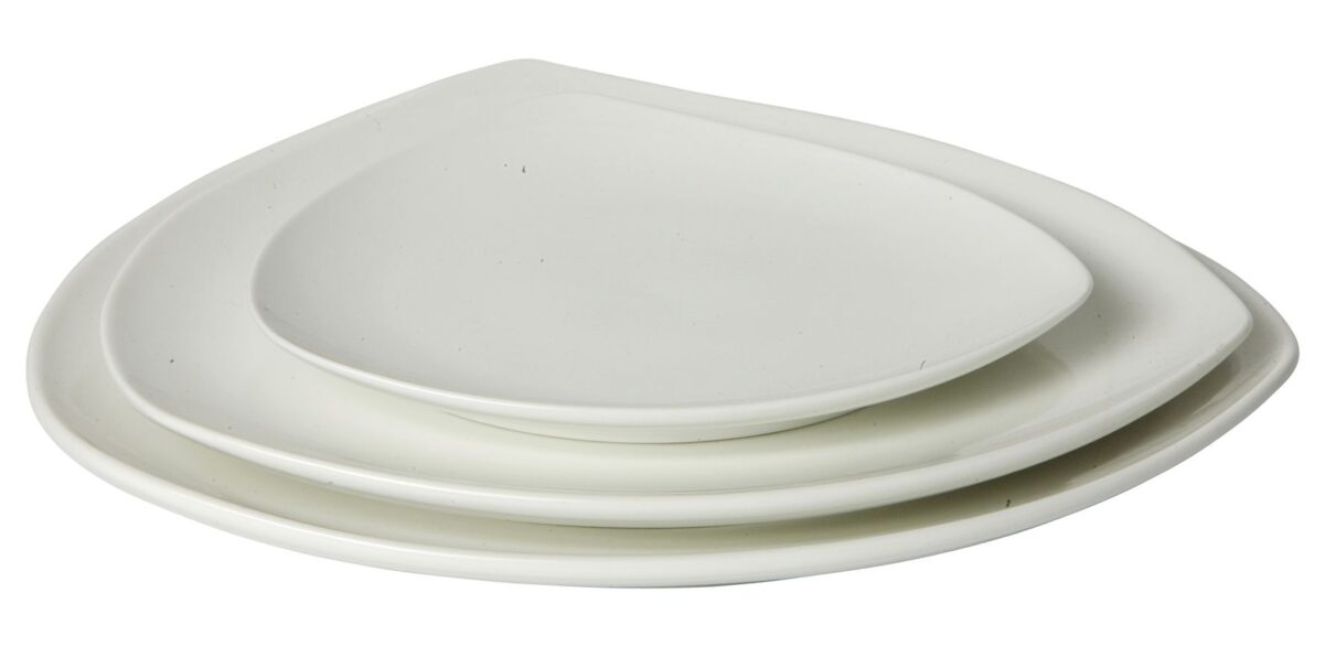 Dessertbord Trendy driekant