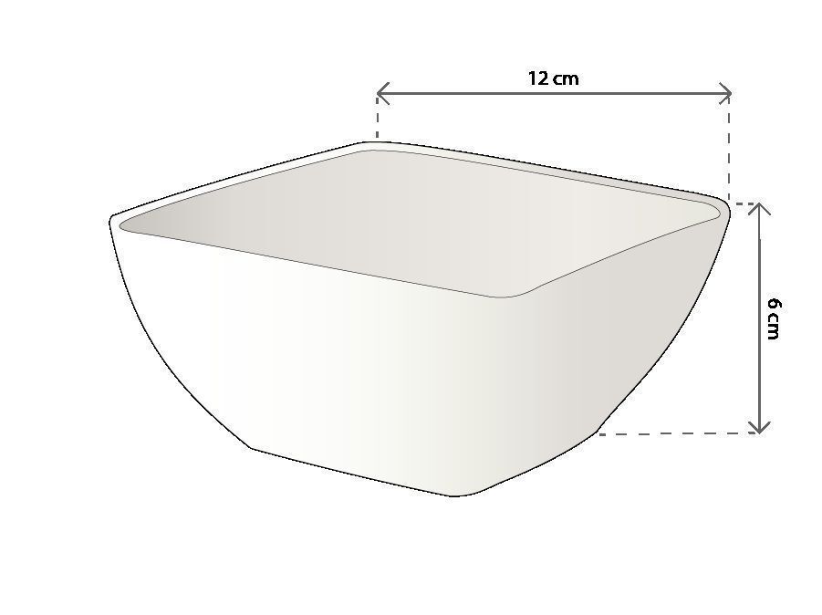 Schaal Trendy vierkant