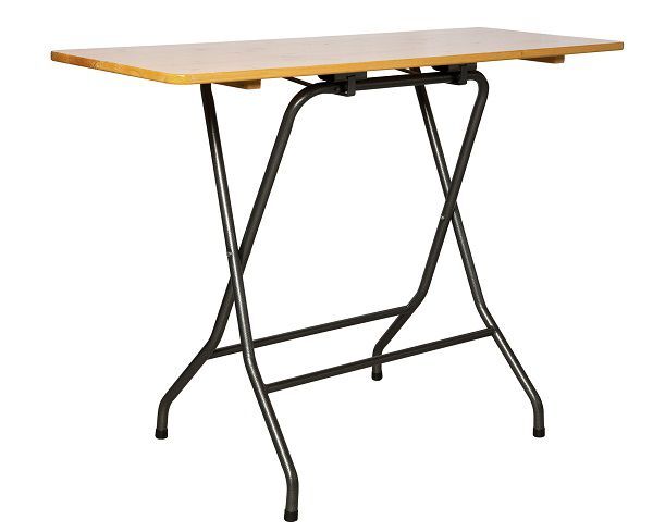 Statafel hout 160 x 60cm