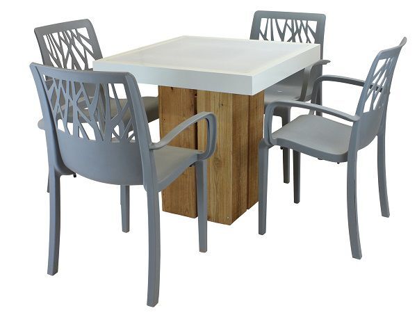 Terrasstoel met armleuning Vegetal