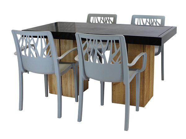 Terrasstoel met armleuning Vegetal