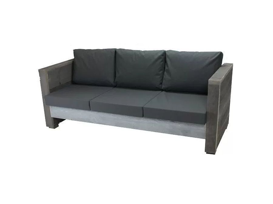 Loungeset Vintage Steigerhout op pallet (Aanbieding)