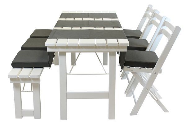 Wedding chair wit hout (aanbieding)