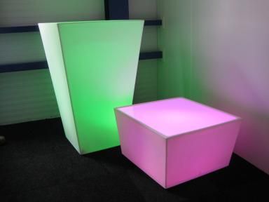 Conic tafel met LED