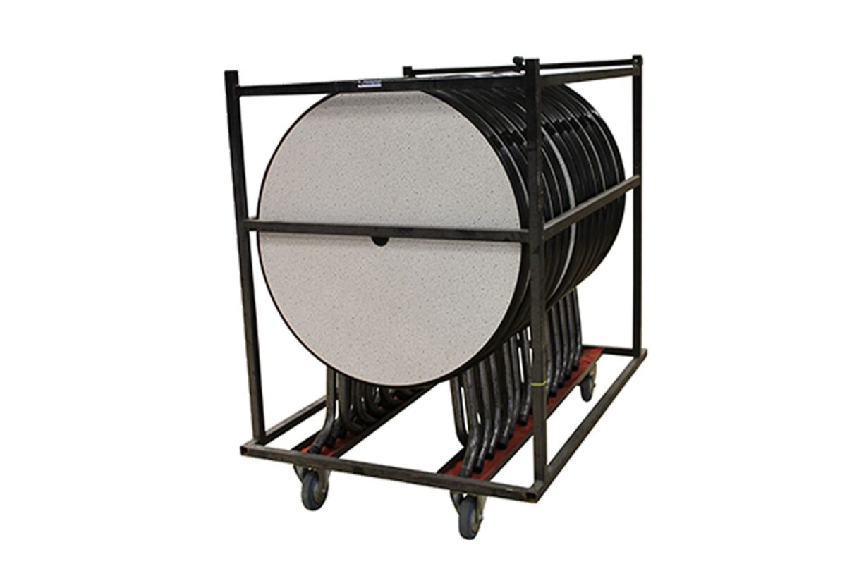 Terrastafel antraciet Ø 85cm per 12 (aanbieding)