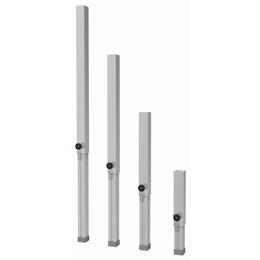 Telescopische poten set