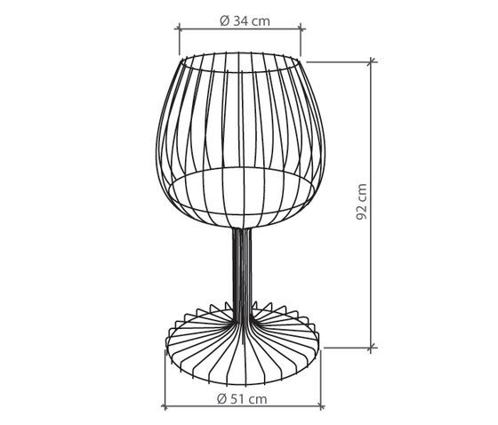 Vuurkorf Brandy per 2