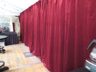 Pipe and drape – per 3m