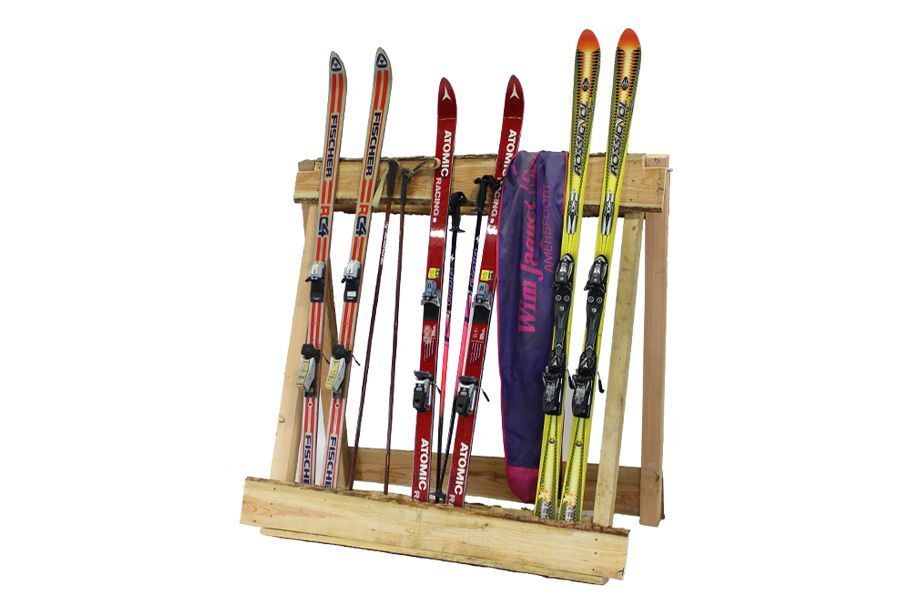 Skirek met ski’s – decoratie