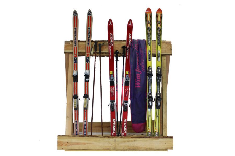 Skirek met ski’s – decoratie