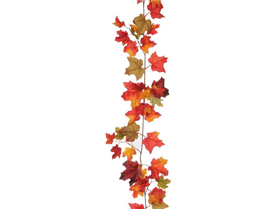 Esdoorn blad hangend – oranje