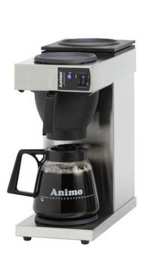 Koffiezetapparaat met 2 kannen