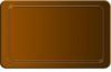 Broodsnijplank kunststof bruin