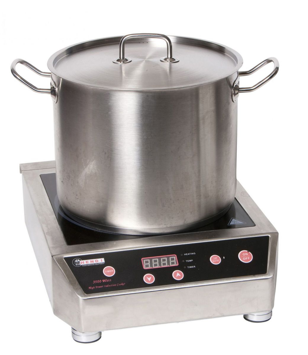 Pan 13,5 ltr t.b.v inductiekookplaat