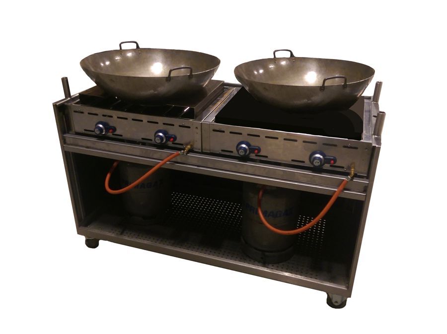 Dubbele wok (60x140cm)