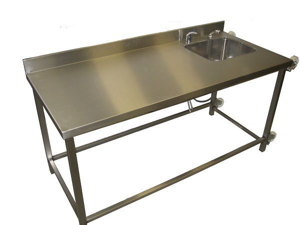 Spoelbak enkel met mengkraan en werkblad