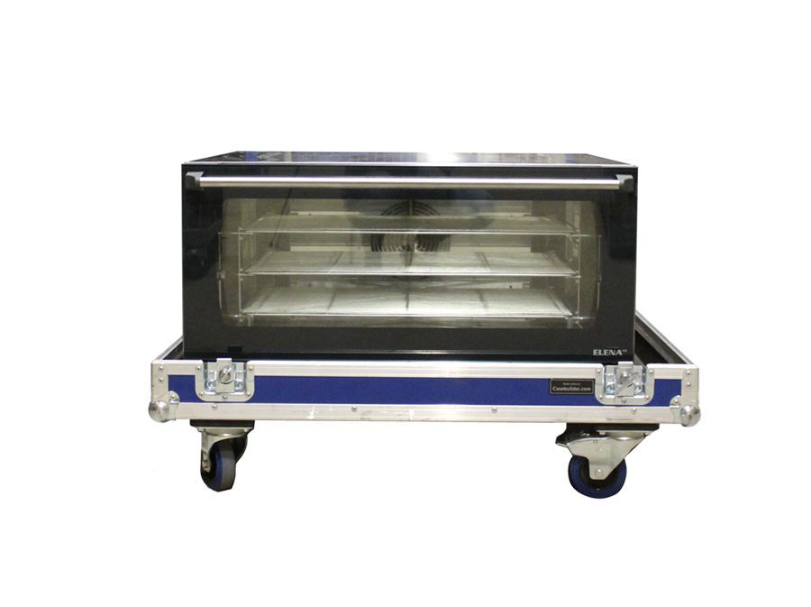 Hetelucht Oven 3x 1/1 GN 230V (in flightcase)
