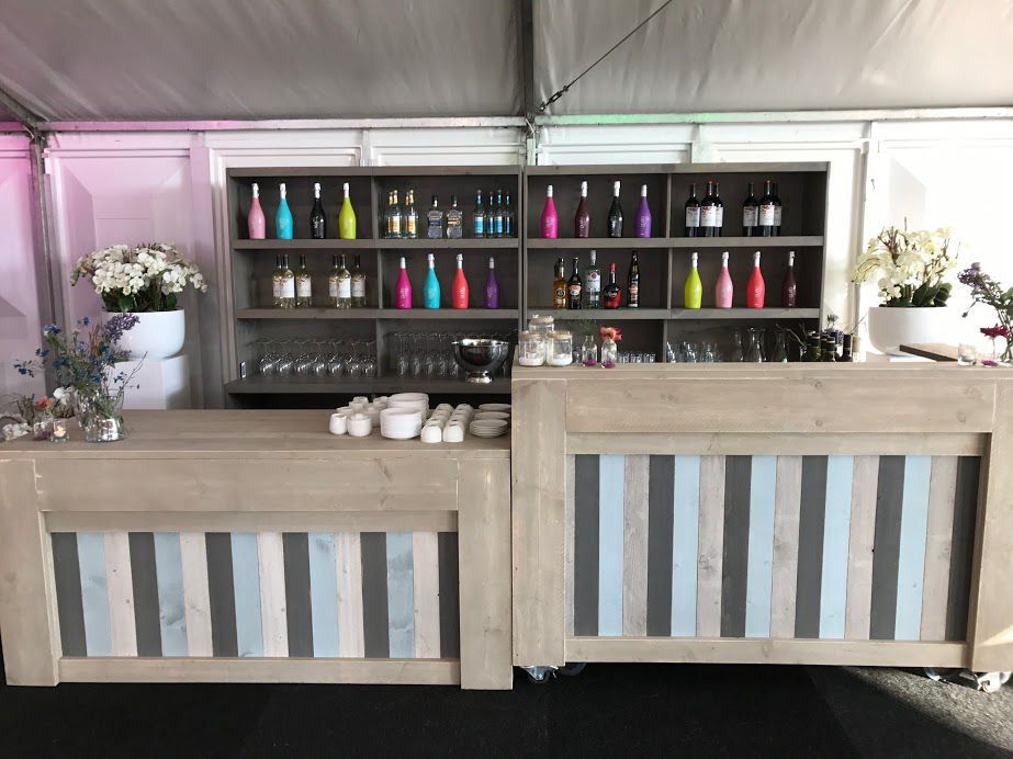 Bar ombouw Vintage Steigerhout