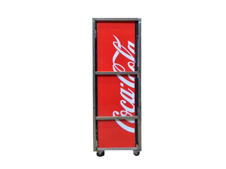 Flessenkoelkast glazendeur 365L COCA COLA