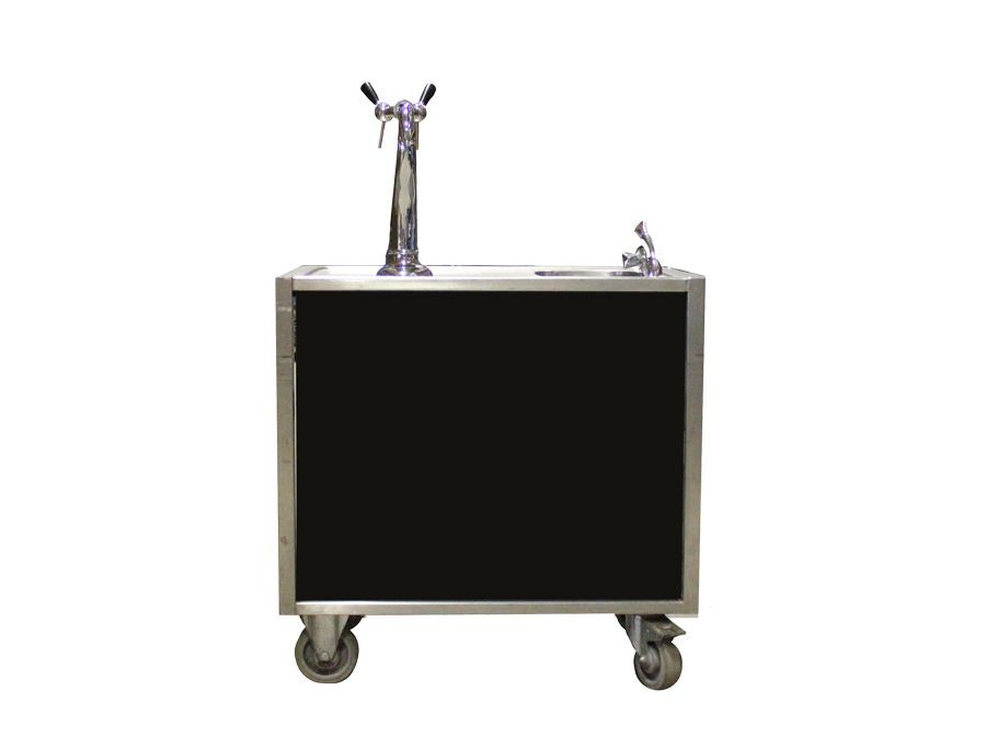 Verrijdbare bar uitklapbaar