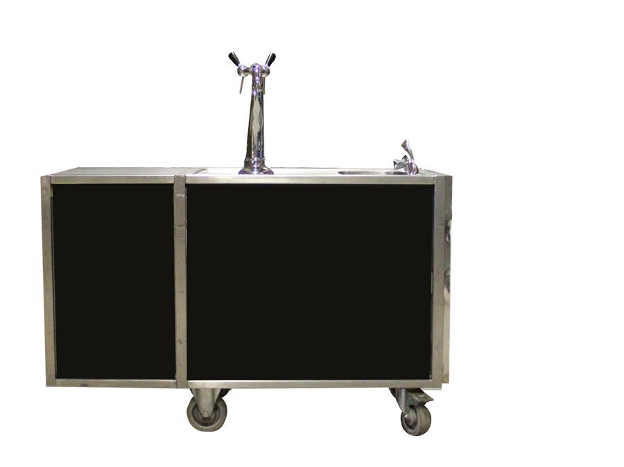 Verrijdbare bar uitklapbaar