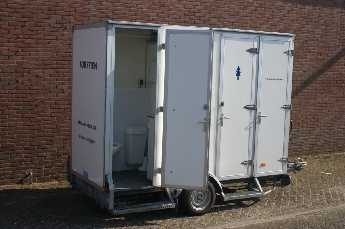 Kleine toiletwagen