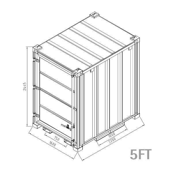 Kassaunit 2 persoons (aanbieding)