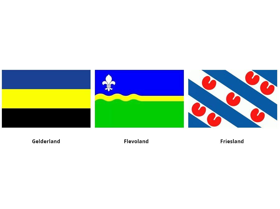 Provincie vlaggen