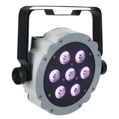 Lichtbalk incl. 6 par spots LED (RGB)