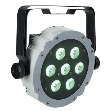Lichtbalk incl. 6 par spots LED (RGB)
