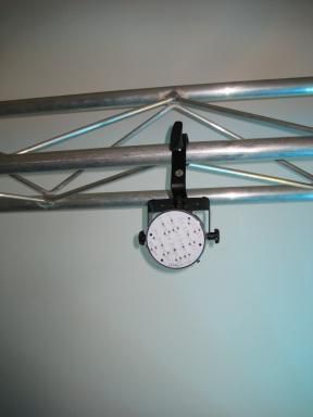 LED lamp RGB-schijf ø10cm per 6