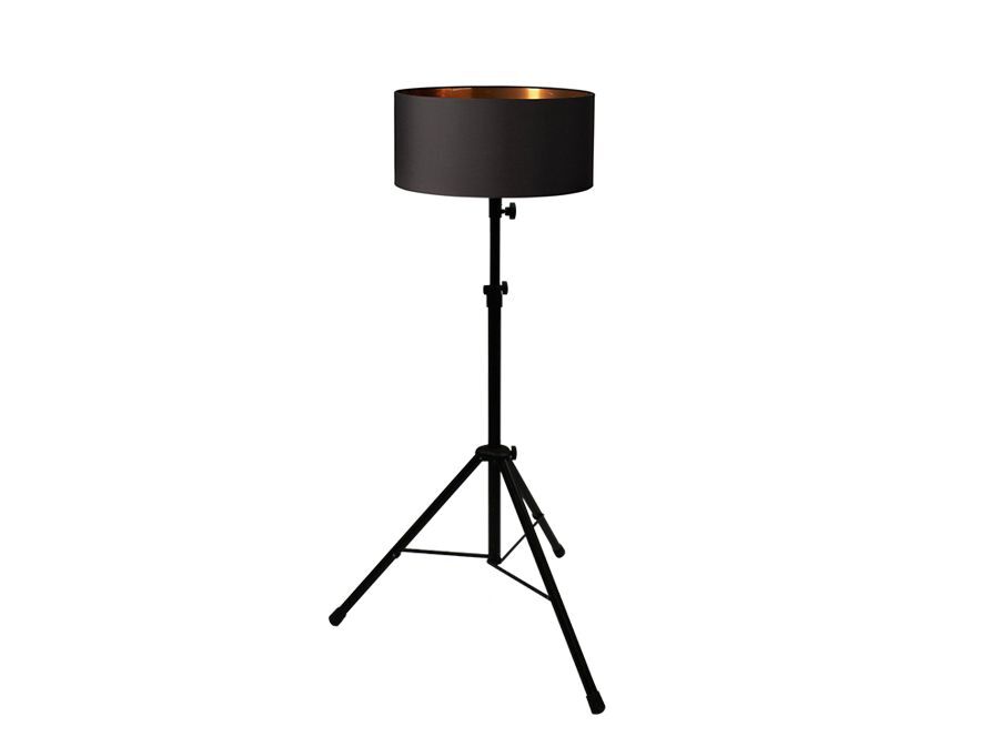 Vloerlamp – Zwart/Koper – set van 5 stuks