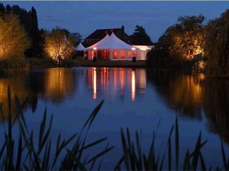 Alu-frame tent 10 meter breed – high peak