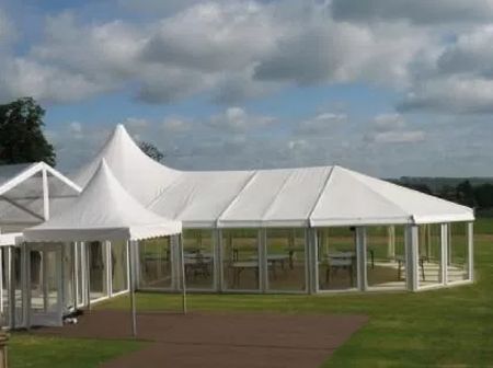 Alu-frame tent rond 10 meter